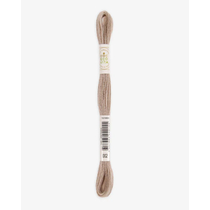 DMC #002 FRESH WALNUT, Eco Vita Organic Wool Hand Embroidery Floss 16m Skein