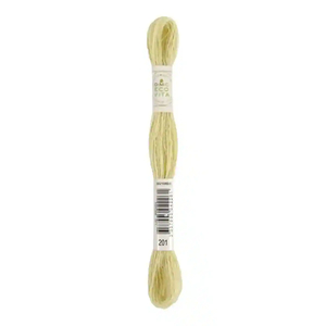 DMC #201 CREAMY WOALD Eco Vita Organic Wool Hand Embroidery Floss 16m Skein
