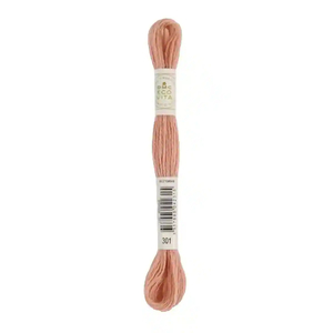 DMC #301 LYCHEE MADDER Eco Vita Organic Wool Hand Embroidery Floss 16m Skein