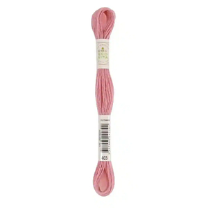 DMC #403 LOTUS COCHINEAL Eco Vita Organic Wool Hand Embroidery Floss 16m Skein