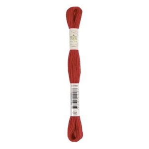 DMC #502 FIERY MADDER Eco Vita Organic Wool Hand Embroidery Floss 16m Skein