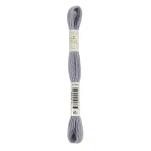 DMC #601 BALTIC INDIGO Eco Vita Organic Wool Hand Embroidery Floss 16m Skein