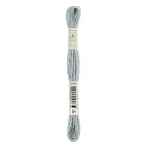 DMC #604 SKY INDIGO Eco Vita Organic Wool Hand Embroidery Floss 16m Skein