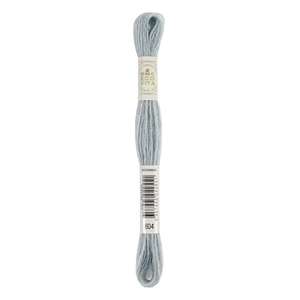 DMC #604 SKY INDIGO Eco Vita Organic Wool Hand Embroidery Floss 16m Skein