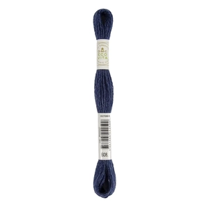 DMC #608 NAVY INDIGO Eco Vita Organic Wool Hand Embroidery Floss 16m Skein
