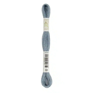 DMC #609 ARCTIC INDIGO Eco Vita Organic Wool Hand Embroidery Floss 16m Skein