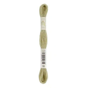 DMC #701 SOFT COMMON IVY Eco Vita Organic Wool Hand Embroidery Floss 16m Skein