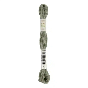 DMC #702 LICHEN WOALD Eco Vita Organic Wool Hand Embroidery Floss 16m Skein