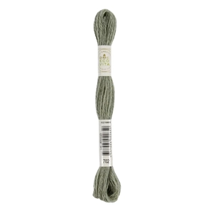 DMC #702 LICHEN WOALD Eco Vita Organic Wool Hand Embroidery Floss 16m Skein