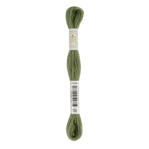 DMC #705 MEADOW INDIGO Eco Vita Organic Wool Hand Embroidery Floss 16m Skein