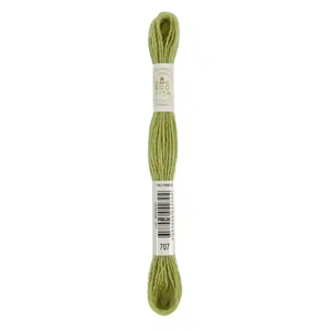 DMC #707 LIME WOALD Eco Vita Organic Wool Hand Embroidery Floss 16m Skein