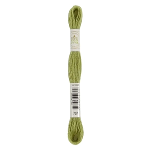 DMC #707 LIME WOALD Eco Vita Organic Wool Hand Embroidery Floss 16m Skein