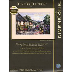 MEMORY LANE Counted Cross Stitch Kit 43.1 x 27.9cm #3817