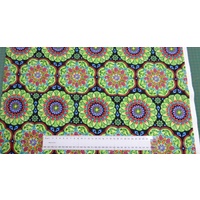 Cotton Fabric Per Metre, 110cm Wide, Anastasia Multi #3836.99