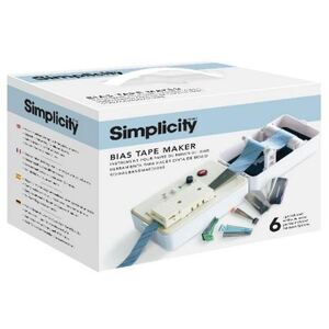 Simplicity Bias Tape Maker, Create Customized Bias &amp; Quilt Binding Tape