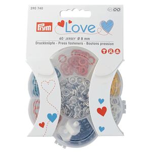 Snap Fasteners Jersey, Prym Love, 8mm, In 6 Colours #390740