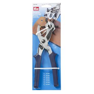 Prym Revolving Punch Pliers, 6 Hole Sizes 2.5mm to 5mm, 390905