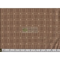 Chamberlain By Nancy Gere, 100% Cotton Print Fabric, Brown 110cm Wide Per 50cm