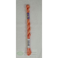 DMC Perle Cotton Variations Size 5, 25m Skein, Colour 4120 TROPICAL SUNSET