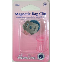 Hemline Magnetic Bag Clip, 1 Set 19mm