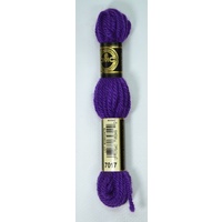 DMC Tapestry Wool #7017 VERY DARK VIOLET Laine Colbert wool 8m Skein