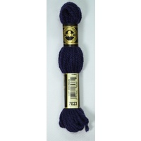 DMC Tapestry Wool #7023 DARK NAVY BLUE Laine Colbert wool 8m Skein