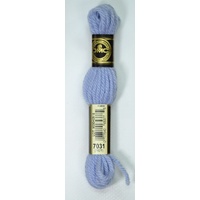 DMC Tapestry Wool #7031 VERY LIGHT CORNFLOWER BLUE Laine Colbert wool 8m Skein