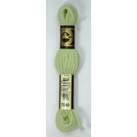 DMC Tapestry Wool #7040 VERY LIGHT YELLOW GREEN Laine Colbert wool 8m Skein