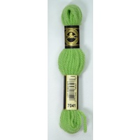 DMC Tapestry Wool #7041 LIGHT FOREST GREEN Laine Colbert wool 8m Skein