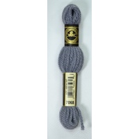 DMC Tapestry Wool #7068 LIGHT STEEL GREY Laine Colbert wool 8m Skein