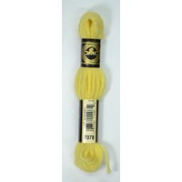 DMC Tapestry Wool #7078 LIGHT PALE YELLOW Laine Colbert wool 8m Skein