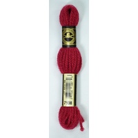 DMC Tapestry Wool #7108 DARK ROSE  Laine Colbert wool 8m Skein