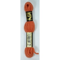 DMC Tapestry Wool #7125 MEDIUM BURNT ORANGE Laine Colbert wool 8m Skein