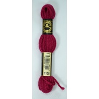 DMC Tapestry Wool #7138 DARK RASPBERRY Laine Colbert wool 8m Skein