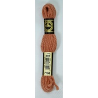 DMC Tapestry Wool #7166 LIGHT TERRA COTTA Laine Colbert wool 8m Skein