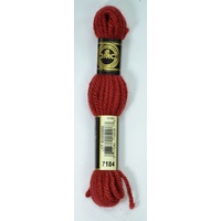 DMC Tapestry Wool #7184 RED COPPER Laine Colbert wool 8m Skein