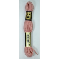 DMC Tapestry Wool #7193 VERY LIGHT SHELL PINK Laine Colbert wool 8m Skein