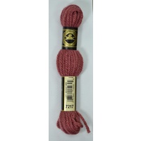 DMC Tapestry Wool #7217 MEDIUM SHELL PINK Laine Colbert wool 8m Skein