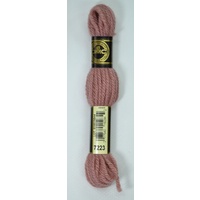 DMC Tapestry Wool #7223 MEDIUM LIGHT SHELL PINK Laine Colbert wool 8m Skein