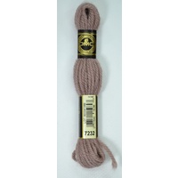 DMC Tapestry Wool #7232 LIGHT COCOA Laine Colbert wool 8m Skein