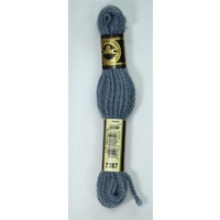 DMC Tapestry Wool #7287 LIGHT ANTIQUE BLUE Laine Colbert wool 8m Skein