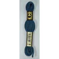 DMC Tapestry Wool #7296 VERY DARK TURQUOISE Laine Colbert wool 8m Skein