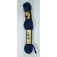 DMC Tapestry Wool #7297 VERY DARK ANTIQUE BLUE Laine Colbert wool 8m Skein