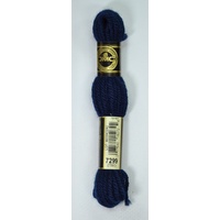 DMC Tapestry Wool #7299 VERY DARK ANTIQUE BLUE Laine Colbert wool 8m Skein