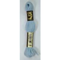 DMC Tapestry Wool, #7301 VERY LIGHT SKY BLUE, Laine Colbert wool, 8m Skein