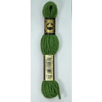 DMC Tapestry Wool #7320 DARK FOREST GREEN Laine Colbert wool 8m Skein