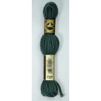 DMC Tapestry Wool #7327 DARK BLUE GREEN Laine Colbert wool 8m Skein