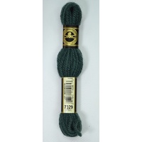 DMC Tapestry Wool #7329 DARKER BLUE GREEN Laine Colbert wool 8m Skein