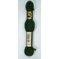 DMC Tapestry Wool #7347 VERY DARK FOREST GREEN Laine Colbert wool 8m Skein