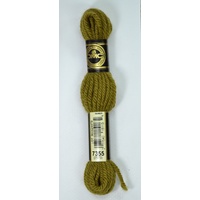 DMC Tapestry Wool #7355 DARK DRAB BROWN Laine Colbert wool 8m Skein